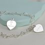 Will You Marry Me Personalised Heart Bracelet, thumbnail 2 of 5