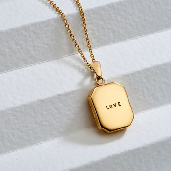 Personalised Rectangle Locket Necklace, 8 of 11