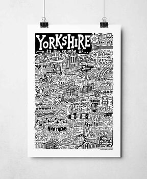 Yorkshire Landmarks Print, 4 of 10