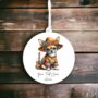 Personalised Chihuahua Hippie Dog Decoration, thumbnail 2 of 2