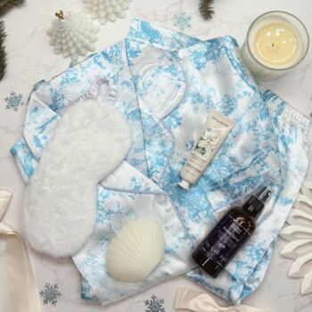 Luxury Mother’s Day Pamper Gift For Her – Pyjamas, Candle And Self Care, 2 of 11
