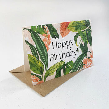 Tropical Birthday Card, 2 of 3