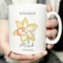 Personalised Flower Of The Month Mug, thumbnail 1 of 9