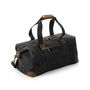 Luxury Waxed Canvas Holdall, thumbnail 2 of 3