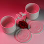 Heart Gesture Handmade Cup Set Of Two, thumbnail 2 of 3