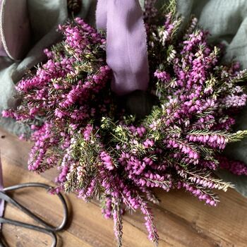 Petite Fresh Heather Wreath, 8 of 10