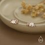 Sterling Silver Water Bear Tardigrade Stud Earrings, thumbnail 3 of 12