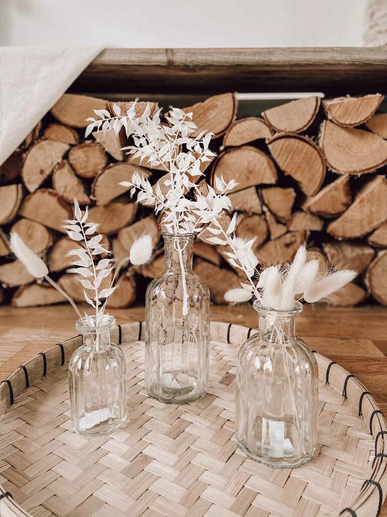 Vintage Glass Bottle Vases By The Wedding Of My Dreams