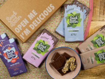 Vegan Organic Chocolate Letterbox Gift Bundle, 2 of 4