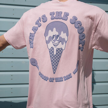 What's The Scoop Men's Graphic T Shirt, 3 of 4