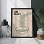 Ramen Japanese Food Art Print | Minimalist Kitchen Decor, thumbnail 2 of 7