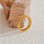 Monaco D’or Baroque Double Band Disc Charm Ring, thumbnail 1 of 6