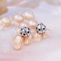 Sterling Silver Ladybird Stud Earrings, thumbnail 1 of 9