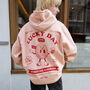 Lucky Day Fortune Cookies Unisex Peach Hoodie, thumbnail 2 of 8