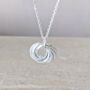 Sterling Silver 60th Birthday Necklace, thumbnail 3 of 8