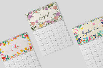2026 Calendar | Floral Calendar | 2026 Wall Calendar, 4 of 6