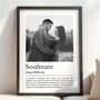 Personalised Soulmate Print, Gift For Couple, thumbnail 1 of 6