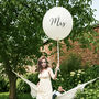 Mr Or Mrs Oversized Wedding Balloon, thumbnail 1 of 3