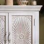 Decorative Vintage White Wooden Two Door Cupboard, thumbnail 2 of 2