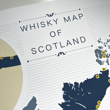Scotland Whisky Regions And Distillery Map 2023, 2 of 7