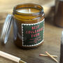 Colleage Secret Santa Personalised 40hr Candle, thumbnail 1 of 2