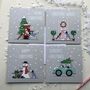 Snowy Day Christmas Wrapping Paper Set, thumbnail 4 of 4