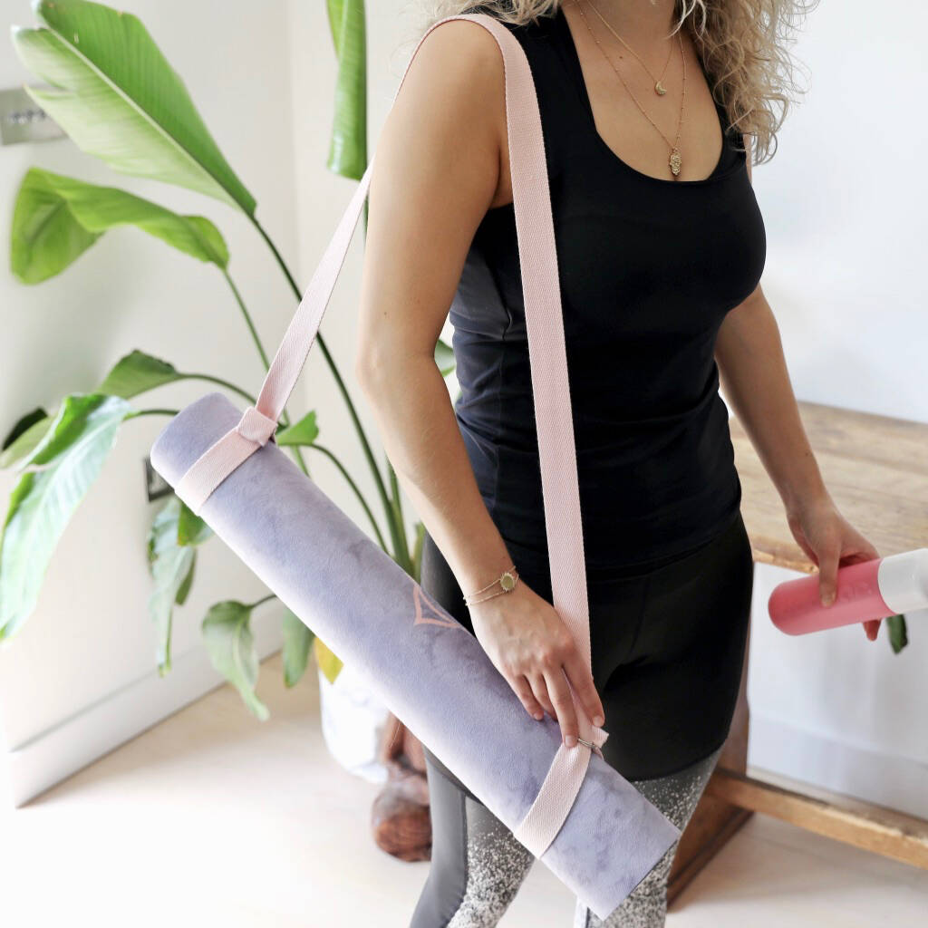 Chakra Luxurious Vegan Suede Yoga Mat By Lisa Angel