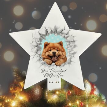 Personalised Christmas Chow Chow Break Through, 9 of 10