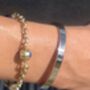 Personalised Memorial Bangle Ashes Urn Bracelet, thumbnail 8 of 12