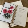 'Wild Flowers' Upcycled Notebook, thumbnail 5 of 5