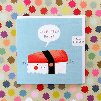 Rice Rice Baby Sushi Card, 5 of 5