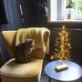 Pre Lit Table Top Christmas Tree Gold, thumbnail 3 of 3