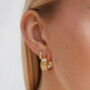 The Gold Otty Hoop Earrings, thumbnail 1 of 5