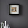 Abstract Shapes Illustration Framed Knitted Art, thumbnail 1 of 10