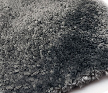 My Lux Washable Stain Resistant Rug Charcoal 60 X 100, 2 of 4