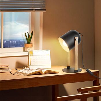 Flexible Retro Desk Table Lamp With E27 Socket, 2 of 7