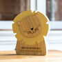 Personalised Lion Money Box Gift For Children, thumbnail 1 of 5