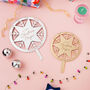 Personalised Christmas Magic Snowflake Tree Topper, thumbnail 4 of 8