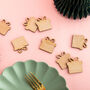 Wooden Present Table Confetti, thumbnail 1 of 1