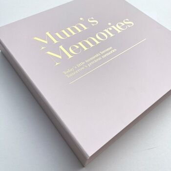 Coffee Table 'Mum's Memories' Memory Album, 2 of 4