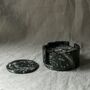 Black Marble Coaster Nest And Holder, thumbnail 3 of 6