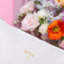 Personalised Leather Bride Clutch Bag, thumbnail 3 of 5