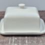 White Mary Berry Butter Dish, thumbnail 3 of 4
