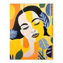 I Dream In Yellow Bright Women Fun Bold Wall Art Print, thumbnail 6 of 6
