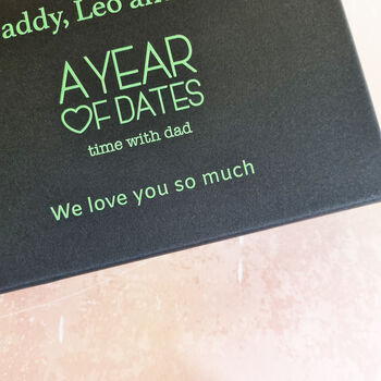 Make Time For Dad Personalised Activity Box, 7 of 10