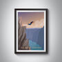 Go Base Jumping Travel Poster Art Print, thumbnail 1 of 8