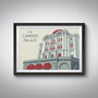 Camden Palace London Travel Poster Art Print, thumbnail 1 of 8