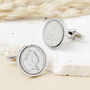 30th Birthday 1995 Five Pence Cufflinks, thumbnail 2 of 9