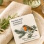 Personalised Robin Funeral Favours With Flower Seeded Robin, Memorial Gifts, thumbnail 3 of 4