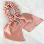 Personalised Silk Scrunchie Hair Bow, thumbnail 3 of 7